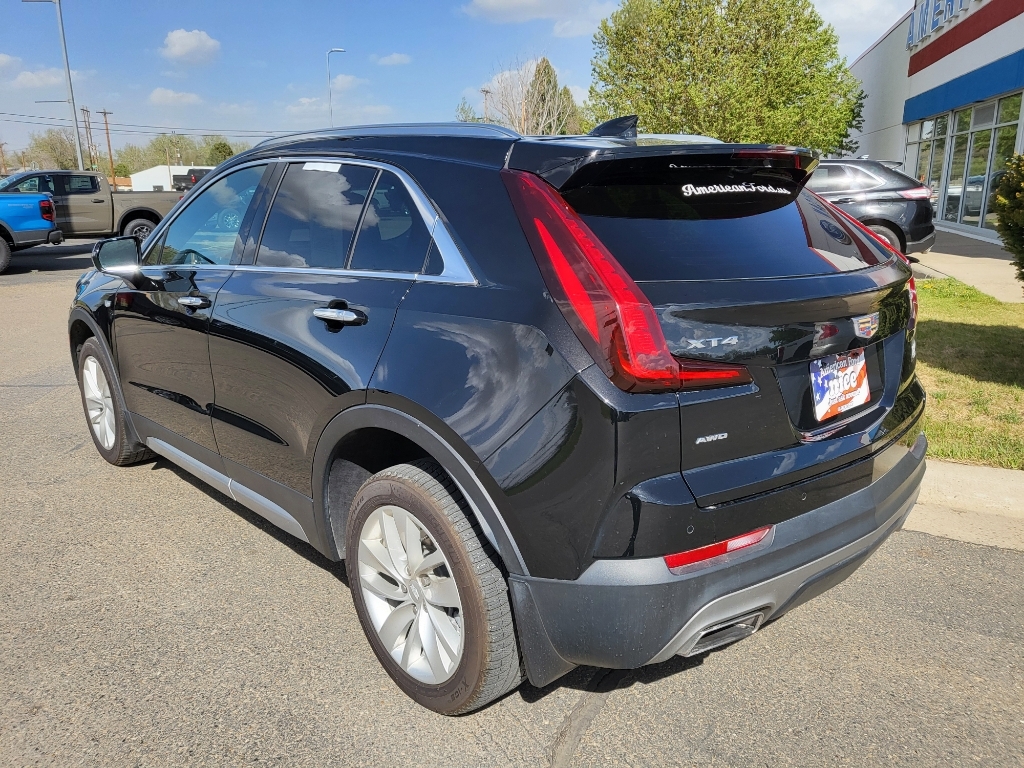 2022 Cadillac XT4 AWD Premium Luxury - Stellar Black Metallic exterior view 8