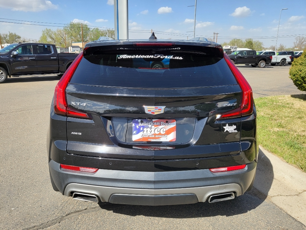 2022 Cadillac XT4 AWD Premium Luxury - Stellar Black Metallic exterior view 5