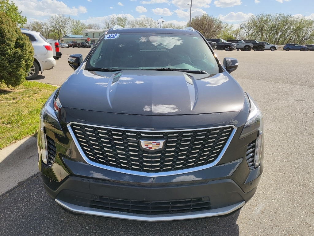 2022 Cadillac XT4 AWD Premium Luxury - Stellar Black Metallic exterior view 2