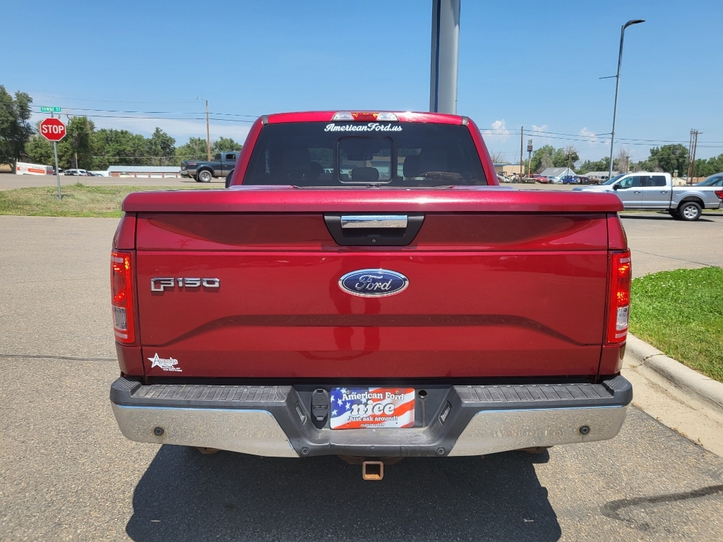 2015 Ford F-150 XLT - Ruby Red Metallic Tinted Clearcoat exterior view 5