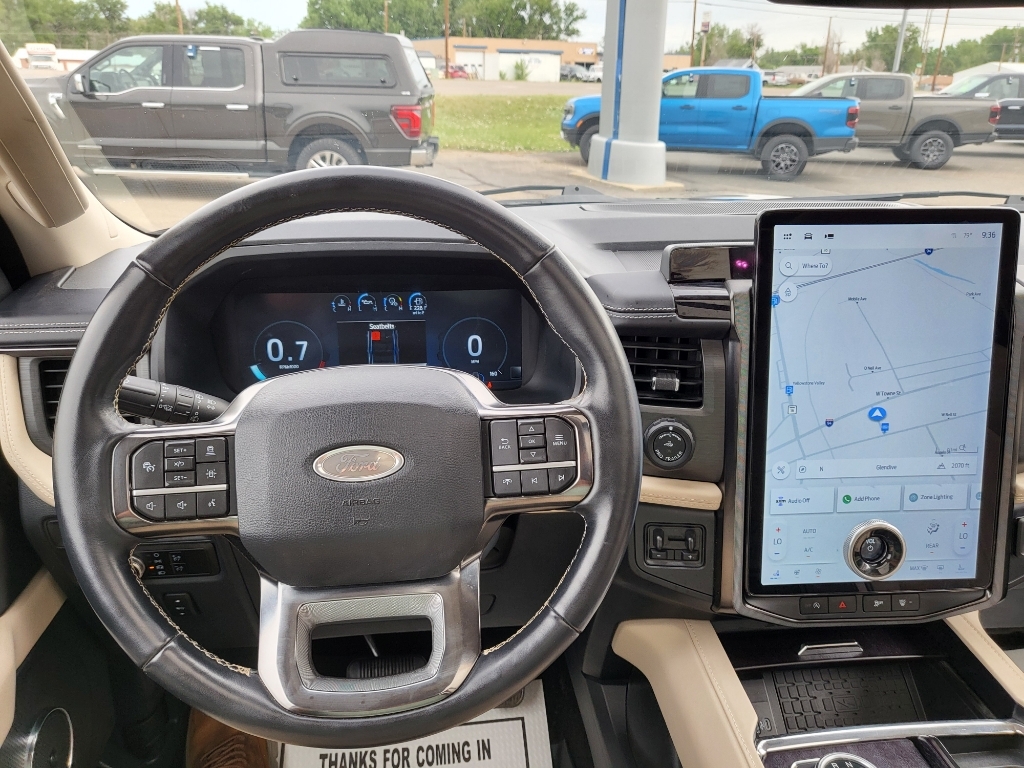 2023 Ford Expedition MAX Platinum - Jewel Red Metallic Tinted Clearcoat exterior view 12