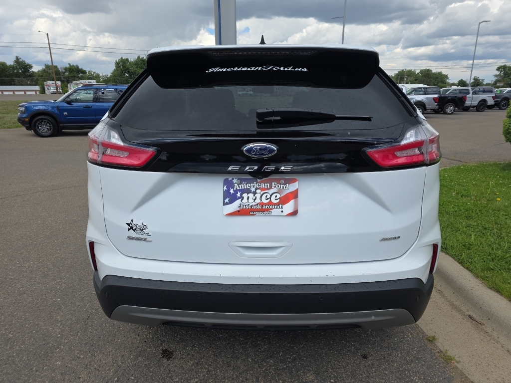 2023 Ford Edge SEL - Oxford White exterior view 17