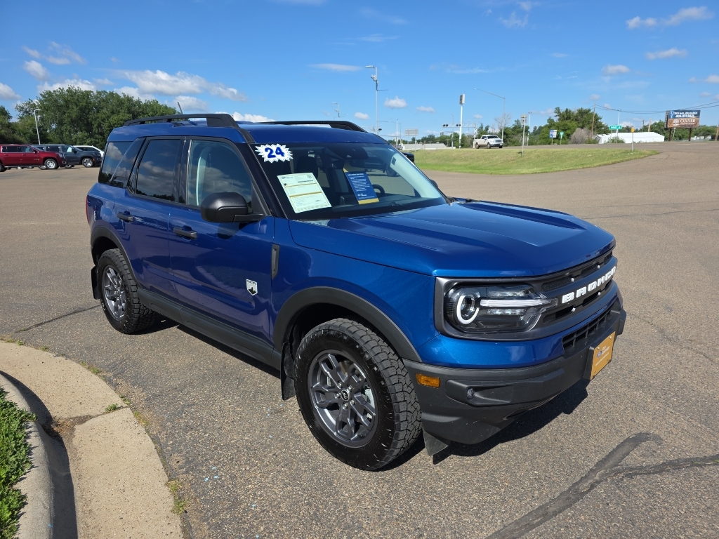 2024 Ford Bronco Sport Big Bend - Atlas Blue Metallic exterior view 3