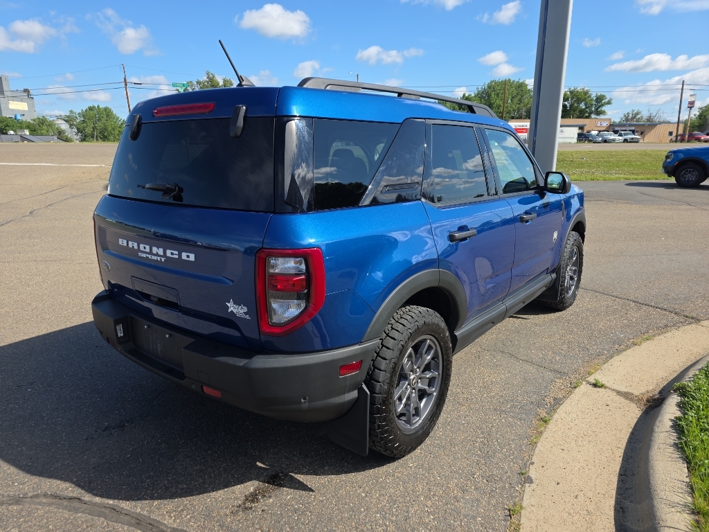 2024 Ford Bronco Sport Big Bend - Atlas Blue Metallic exterior view 4