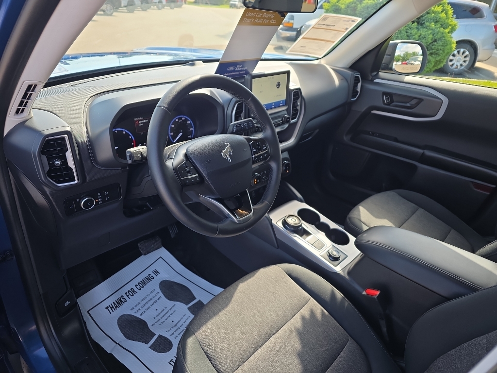 2024 Ford Bronco Sport Big Bend - Atlas Blue Metallic exterior view 18