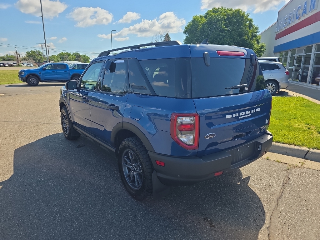 2024 Ford Bronco Sport Big Bend - Atlas Blue Metallic exterior view 5
