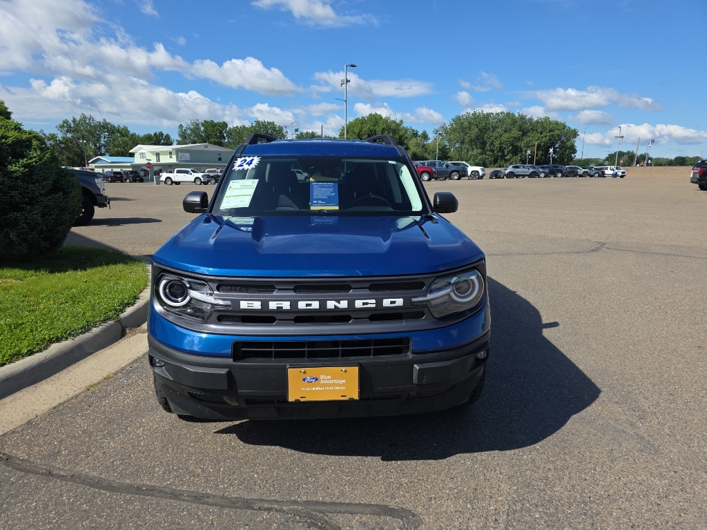 2024 Ford Bronco Sport Big Bend - Atlas Blue Metallic exterior view 2