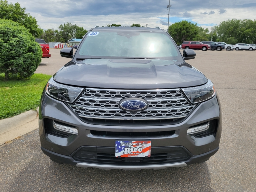2020 Ford Explorer Limited - Magnetic Metallic exterior view 2