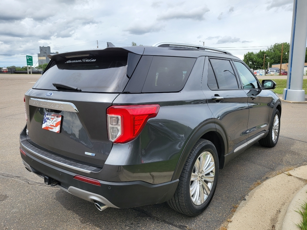2020 Ford Explorer Limited - Magnetic Metallic exterior view 4