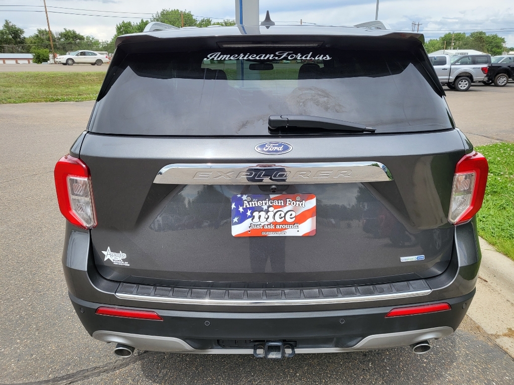 2020 Ford Explorer Limited - Magnetic Metallic exterior view 5