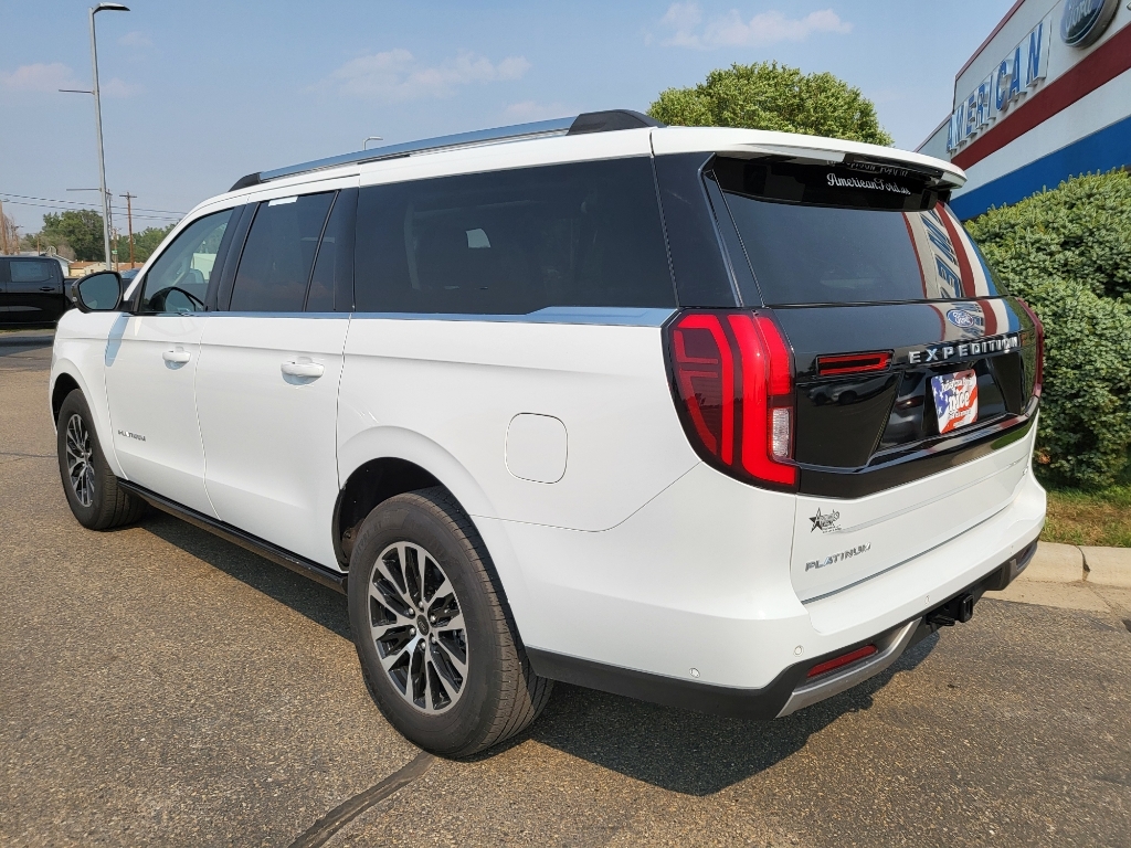 2025 Ford Expedition MAX Platinum - Oxford White exterior view 6