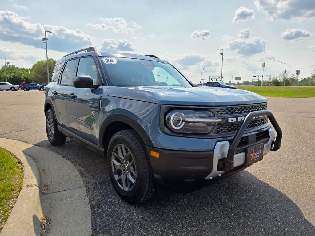 2025 Ford Bronco Sport Big Bend - Azure Gray Metallic Tri-Coat exterior view 7
