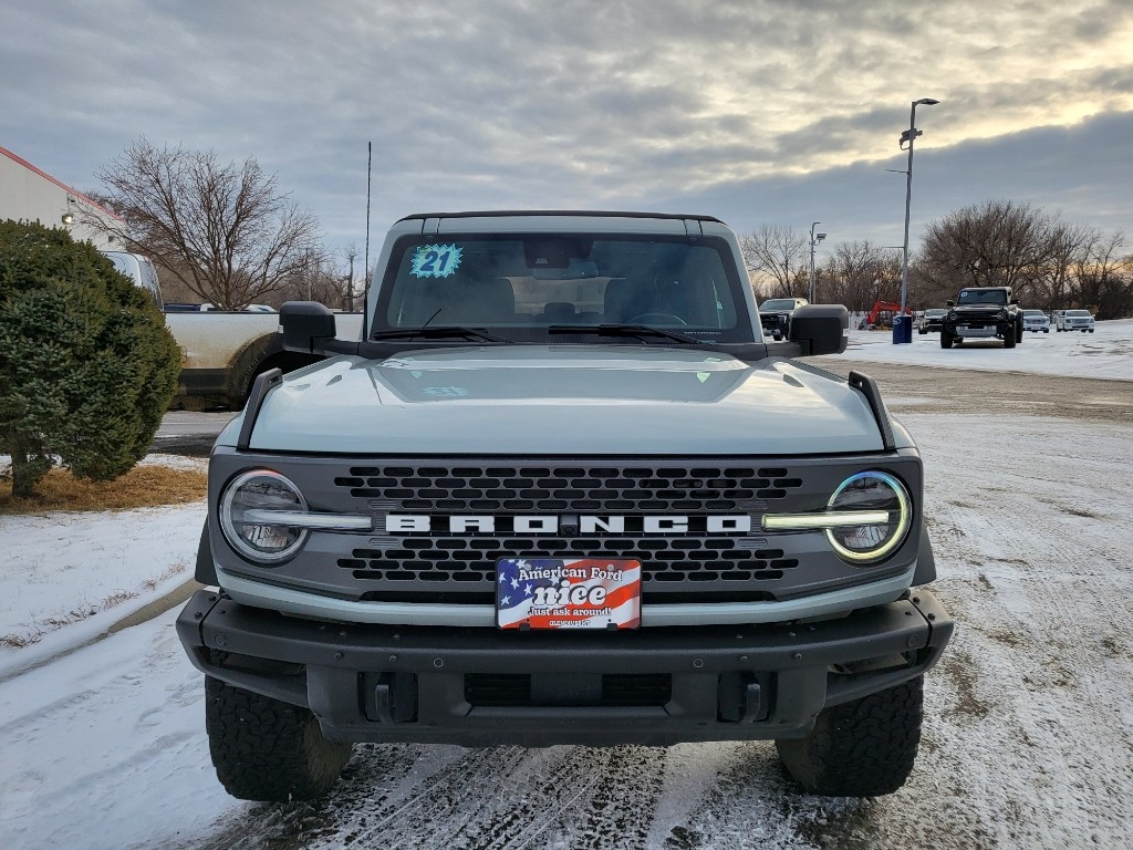 2021 Ford Bronco Advanced - Cactus Gray exterior view 2