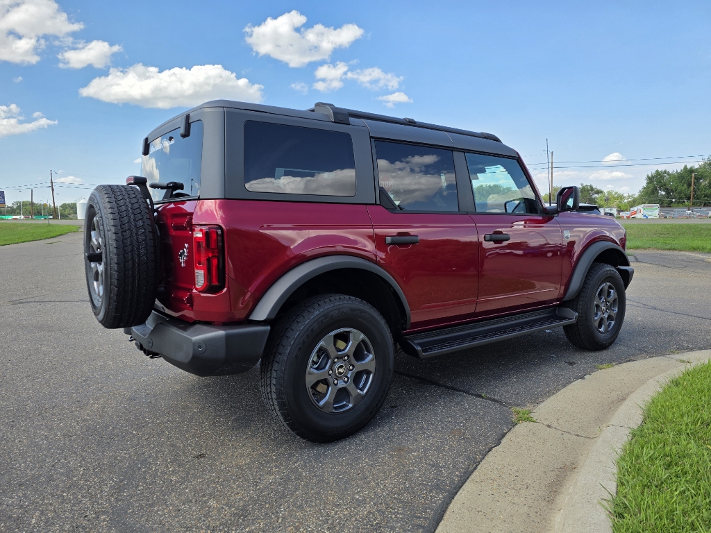 2025 Ford Bronco Big Bend - Ruby Red Metallic Tinted Clearcoat exterior view 4