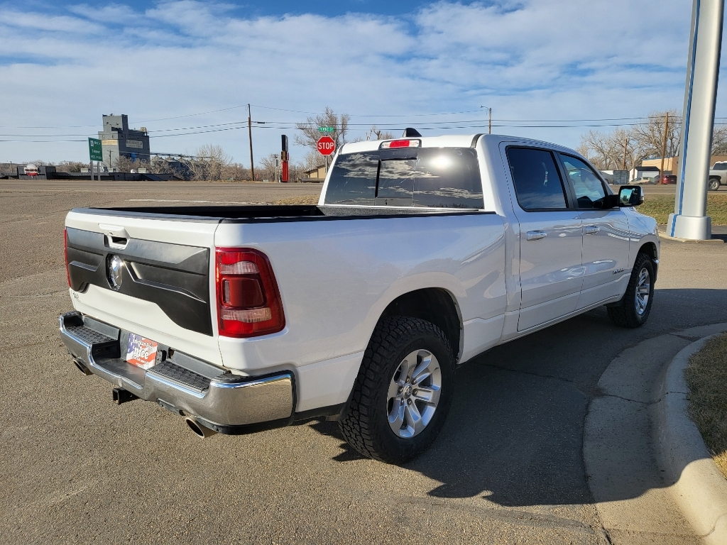 2023 Ram 1500 Laramie - Ivory White Tri-Coat Pearlcoat exterior view 4