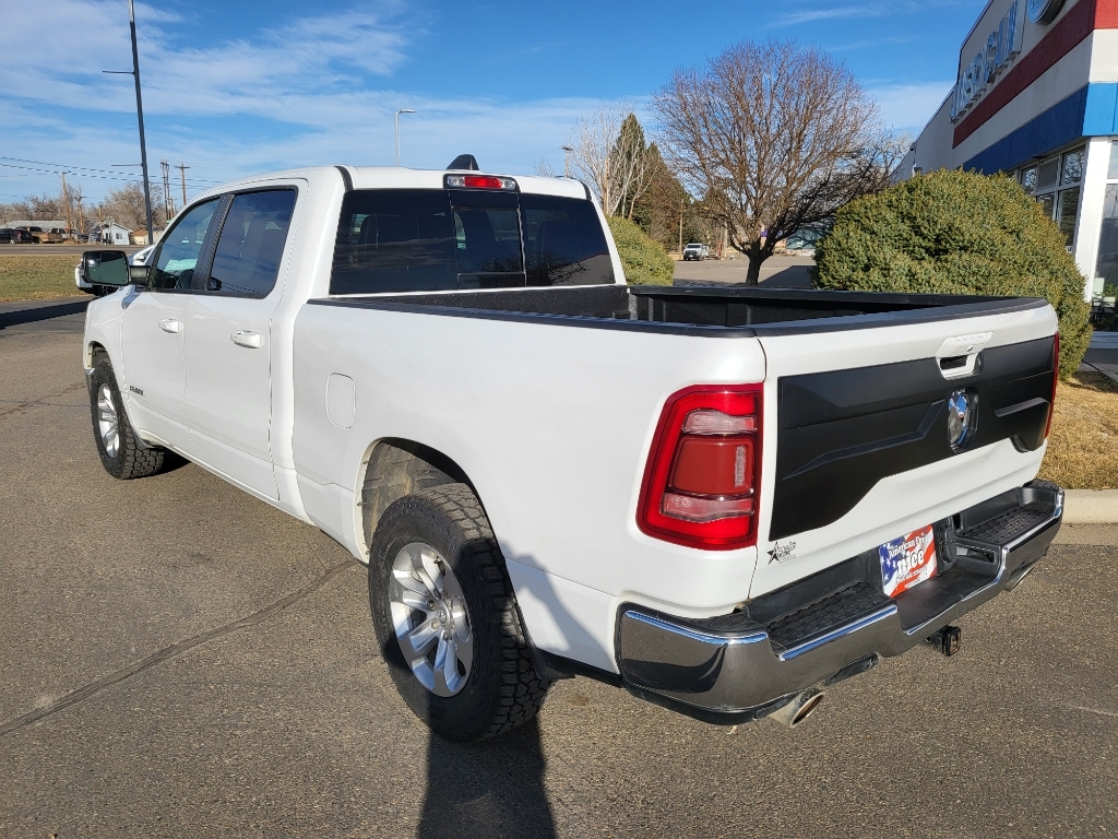 2023 Ram 1500 Laramie - Ivory White Tri-Coat Pearlcoat exterior view 7