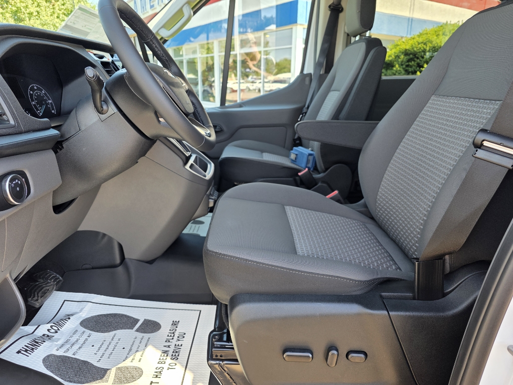2025 Ford Transit Wagon T-350 Med Roof Slide - Oxford White exterior view 16