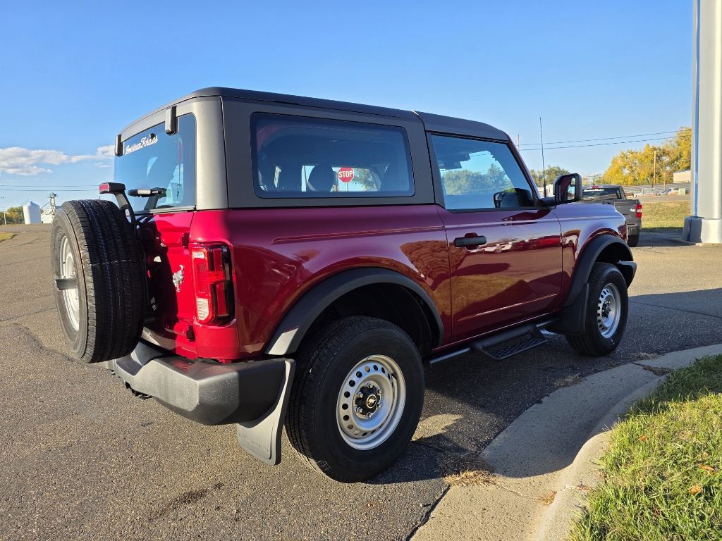 2025 Ford Bronco Base - Ruby Red Metallic Tinted Clearcoat exterior view 4