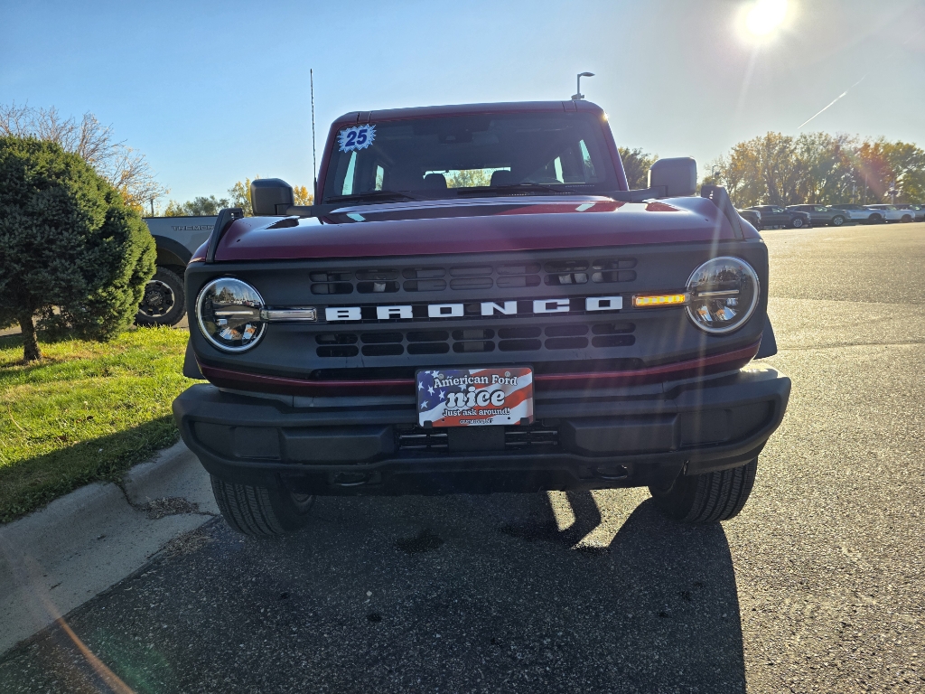 2025 Ford Bronco Base - Ruby Red Metallic Tinted Clearcoat exterior view 2