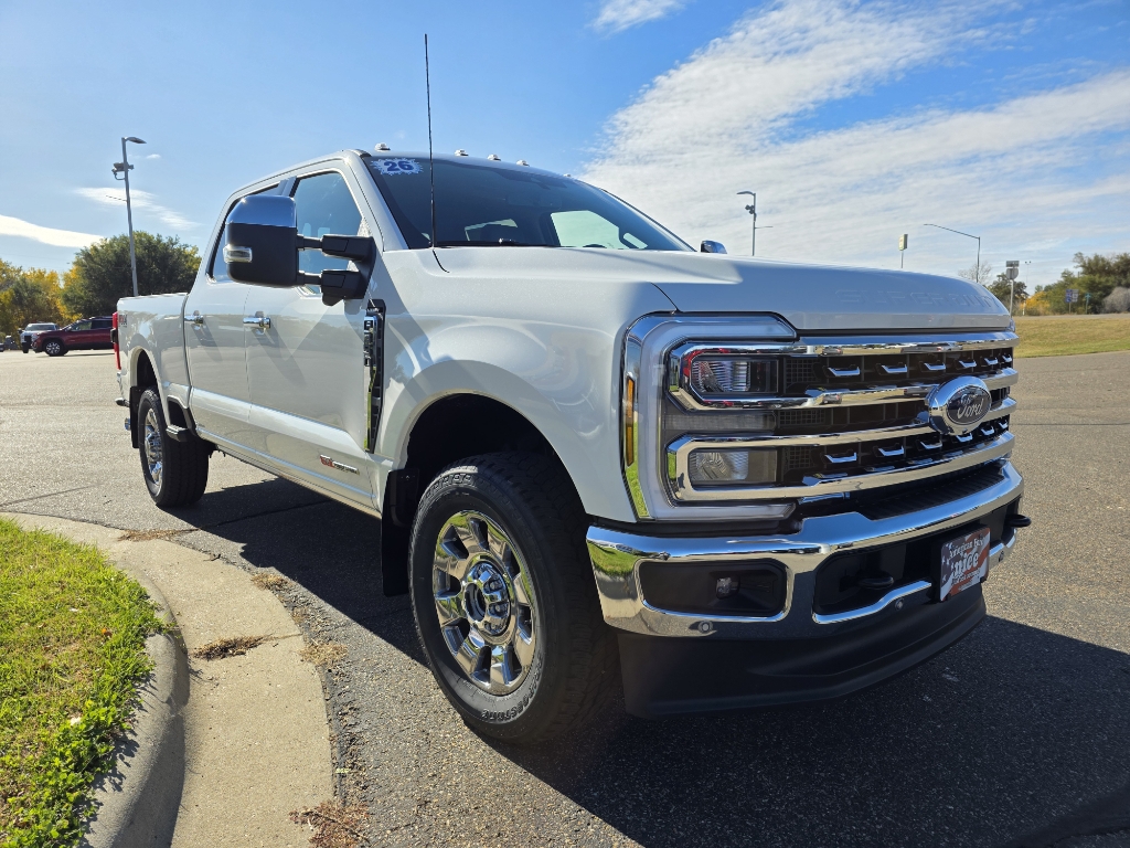 2026 Ford F-350 Super Duty - Star White Metallic Tri-Coat exterior view 3