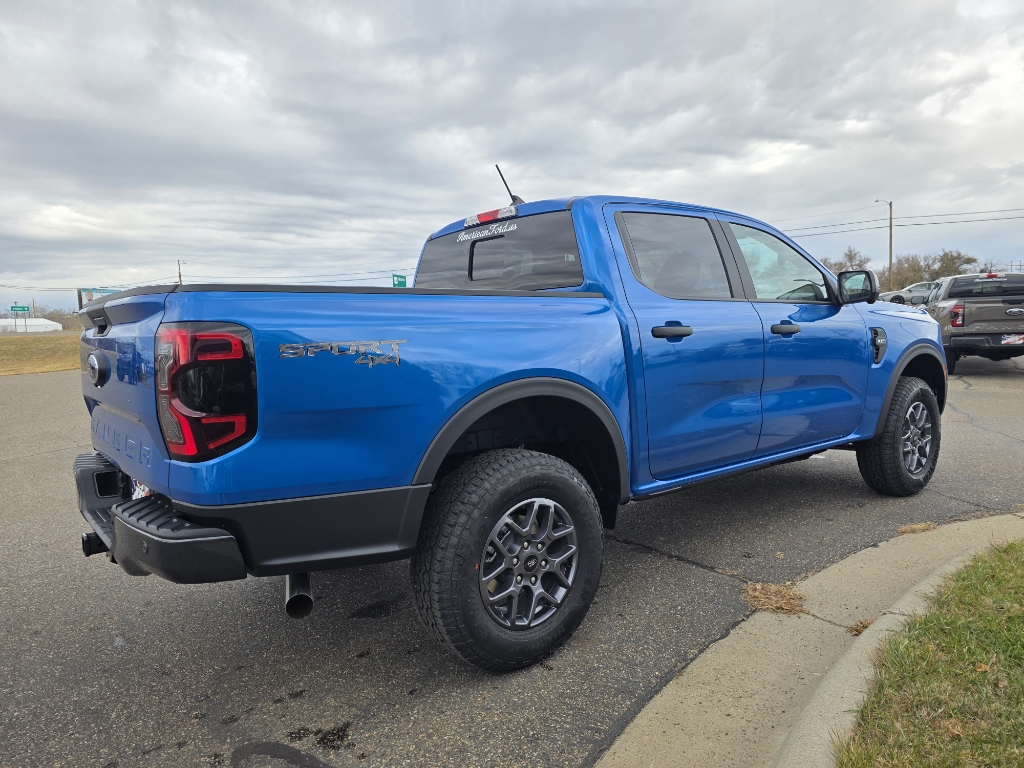 2025 Ford Ranger XLT - Velocity Blue Metallic exterior view 4