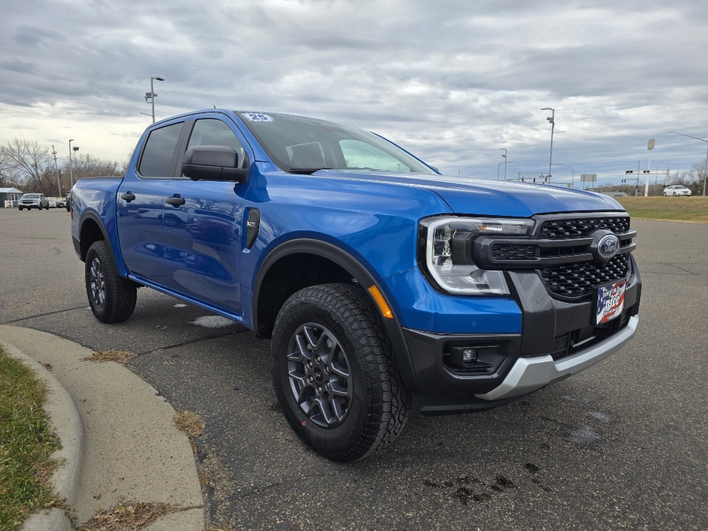 2025 Ford Ranger XLT - Velocity Blue Metallic exterior view 3