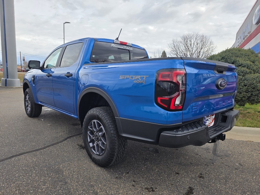 2025 Ford Ranger XLT - Velocity Blue Metallic exterior view 6