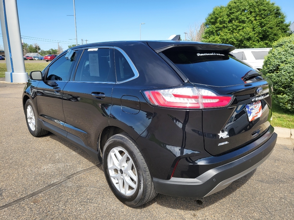 2023 Ford Edge SEL - Agate Black Metallic exterior view 8