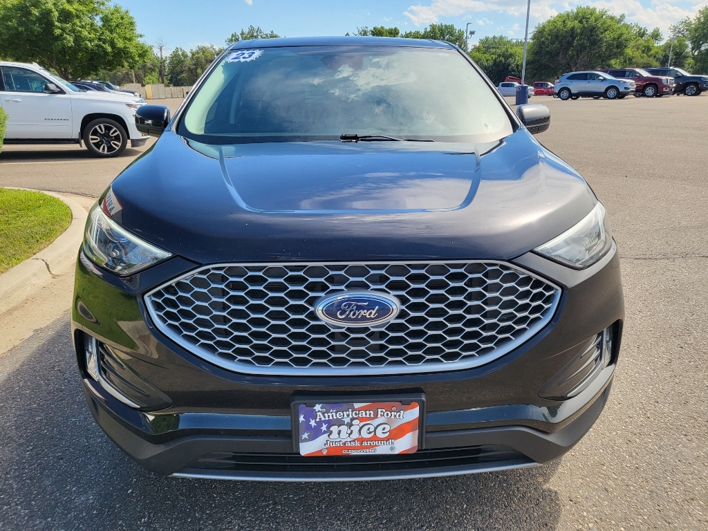 2023 Ford Edge SEL - Agate Black Metallic exterior view 2