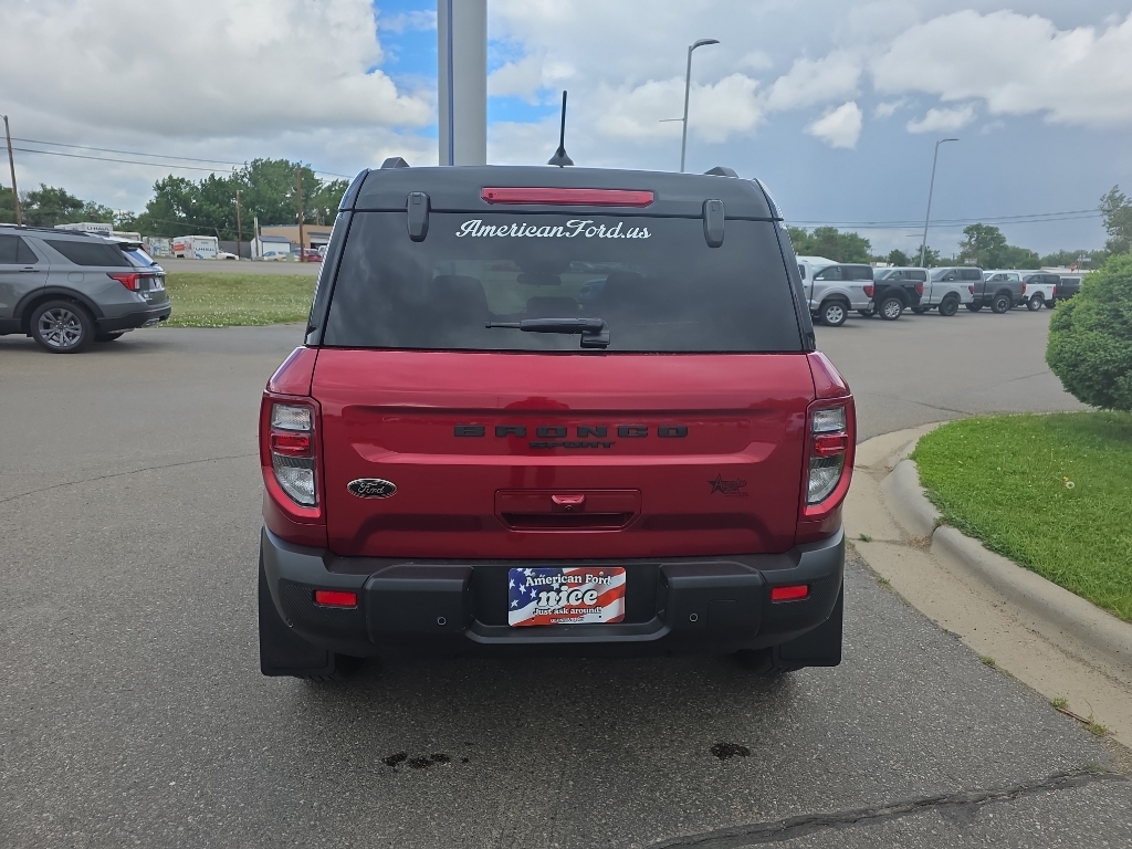 2025 Ford Bronco Sport Big Bend - Ruby Red Metallic Tinted Clearcoat exterior view 5