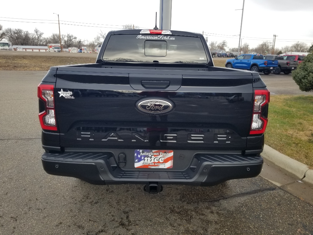 2025 Ford Ranger LARIAT - Shadow Black exterior view 6