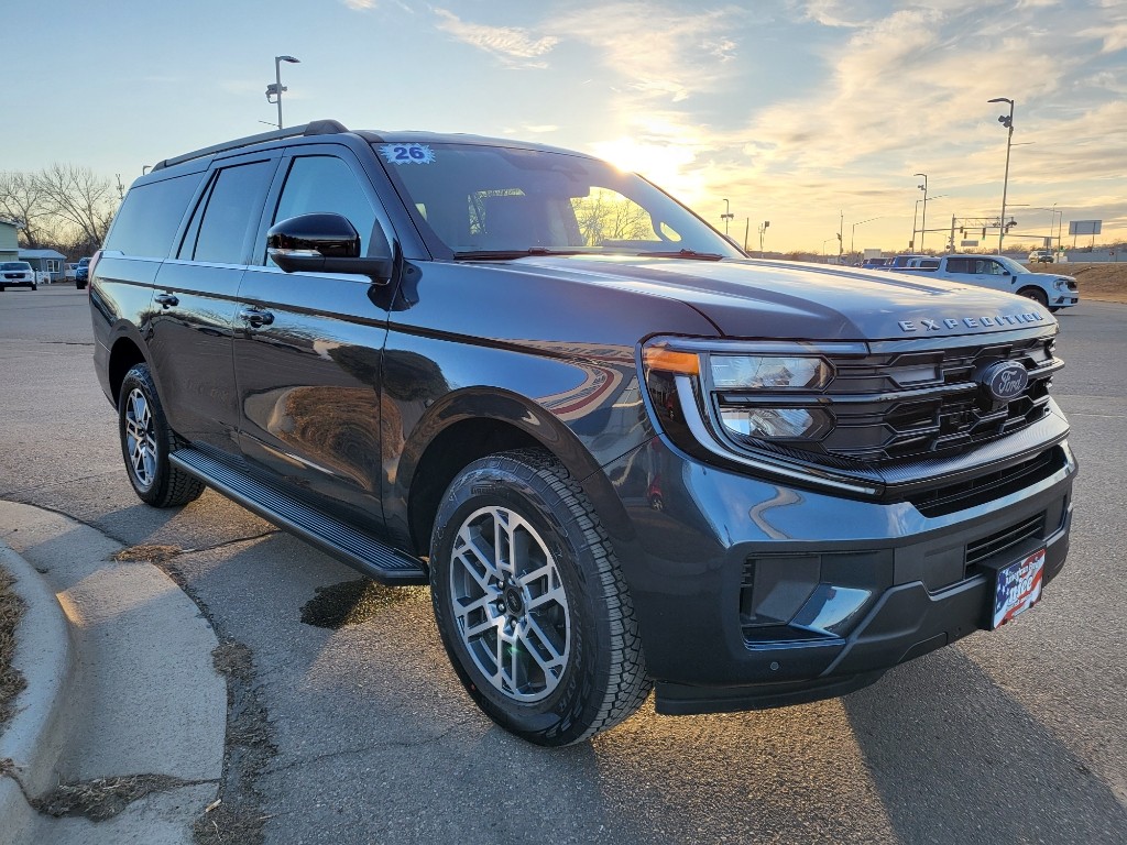 2026 Ford Expedition MAX Active - Stone Blue Metallic exterior view 3