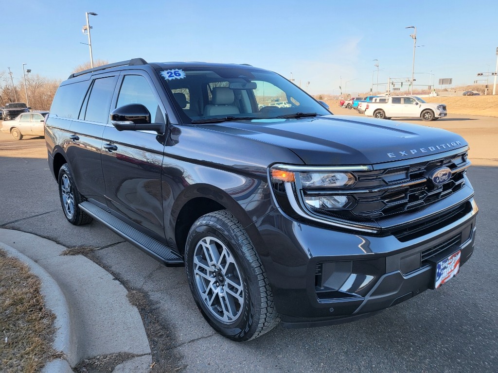 2026 Ford Expedition MAX Active - Dark Matter Gray Metallic exterior view 3