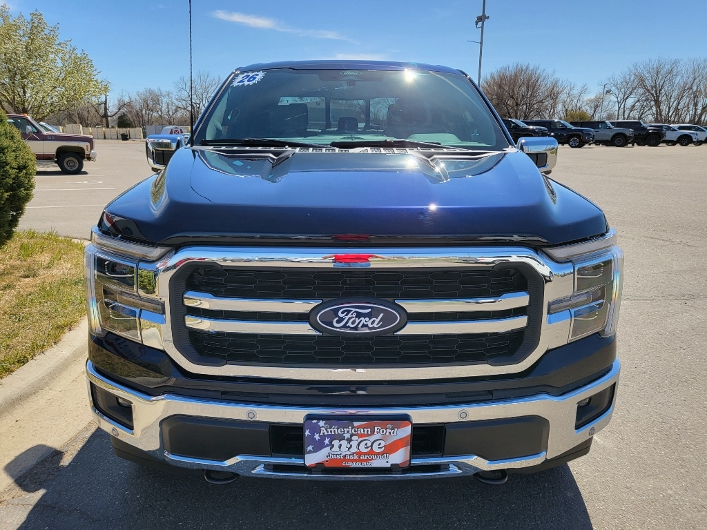 2026 Ford F-150 LARIAT - Antimatter Blue Metallic exterior view 2