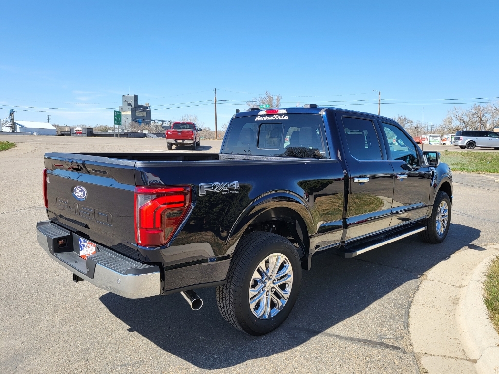 2026 Ford F-150 LARIAT - Antimatter Blue Metallic exterior view 4