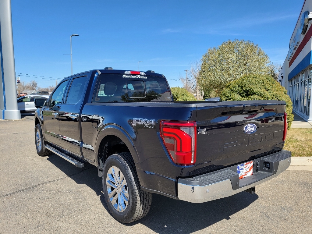 2026 Ford F-150 LARIAT - Antimatter Blue Metallic exterior view 6