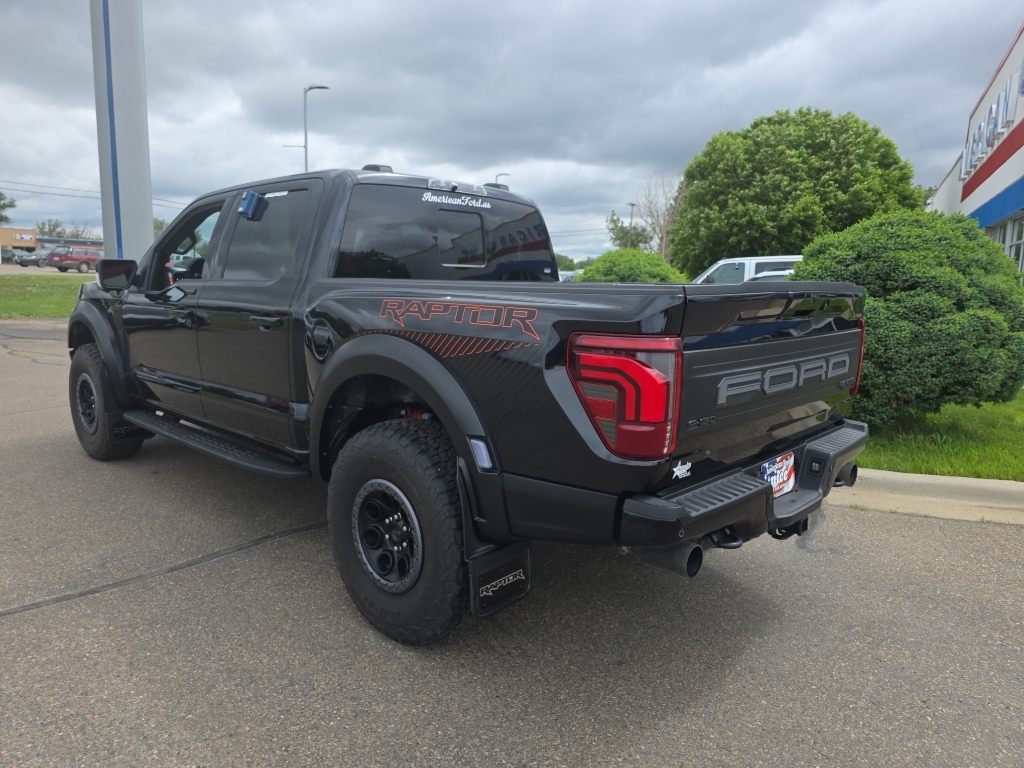 2025 Ford F-150 Raptor - Agate Black Metallic exterior view 8