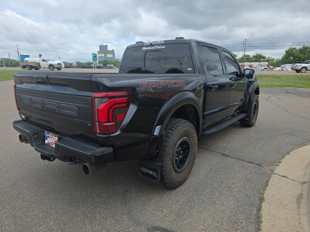 2025 Ford F-150 Raptor - Agate Black Metallic exterior view 4