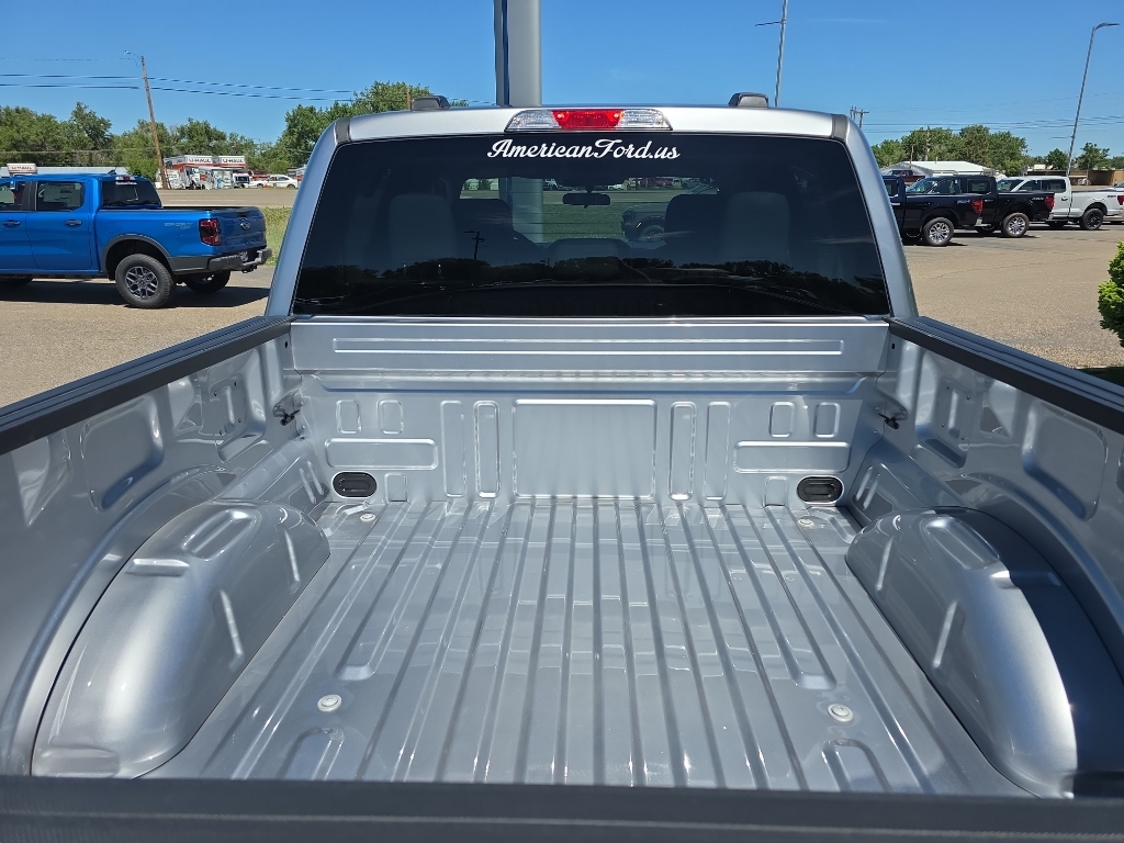 2026 Ford F-150 XLT - Iconic Silver Metallic exterior view 6