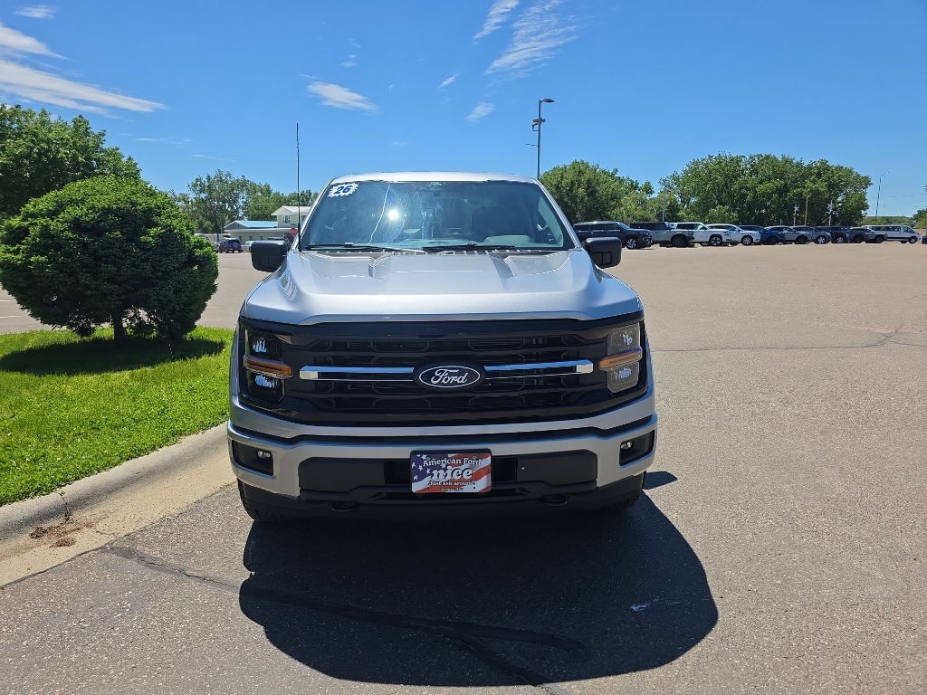 2026 Ford F-150 XLT - Iconic Silver Metallic exterior view 2