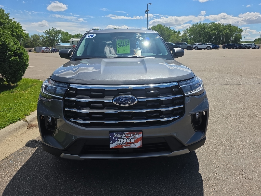 2026 Ford Explorer Active w/200A Pkg - Carbonized Gray Metallic exterior view 2