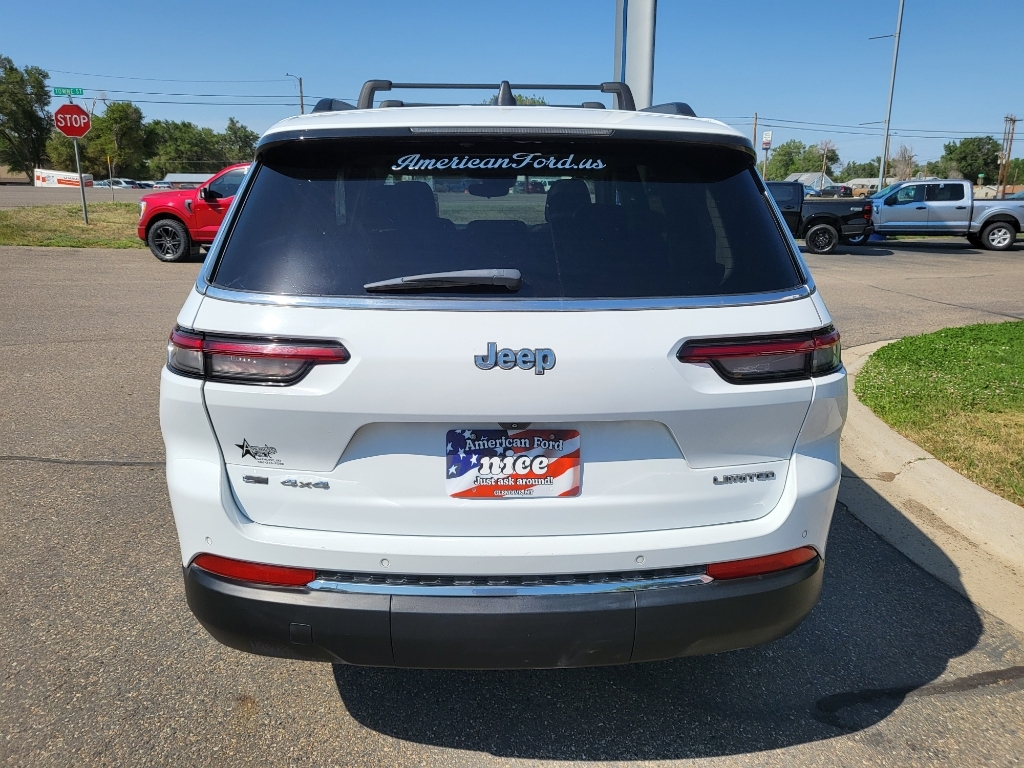 2022 Jeep Grand Cherokee L Limited - Bright White Clearcoat exterior view 5