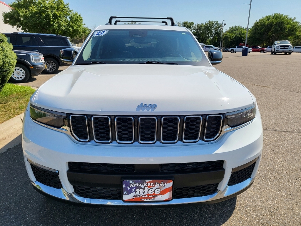 2022 Jeep Grand Cherokee L Limited - Bright White Clearcoat exterior view 2