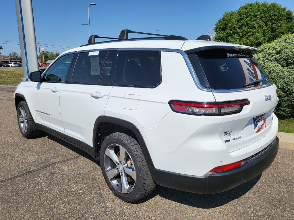 2022 Jeep Grand Cherokee L Limited - Bright White Clearcoat exterior view 7