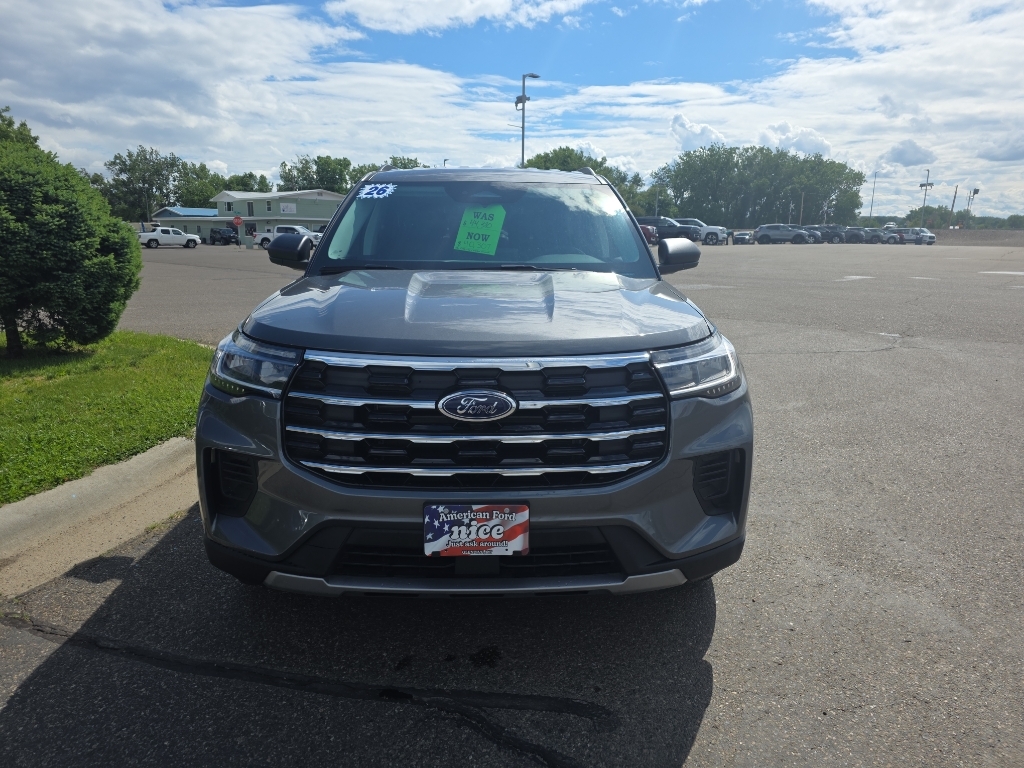 2026 Ford Explorer Active w/200A Pkg - Carbonized Gray Metallic exterior view 2