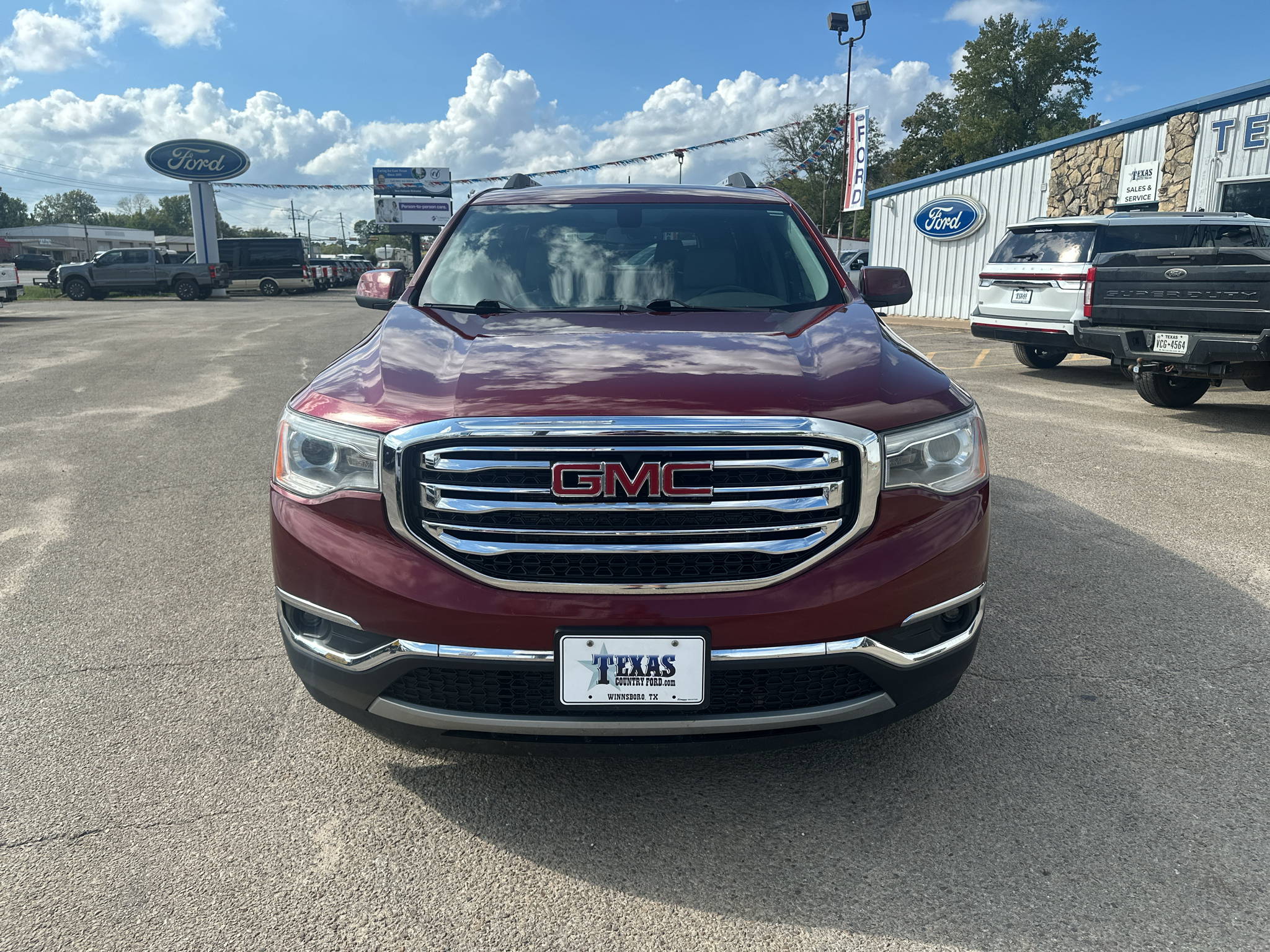 Used 2018 GMC Acadia SLT-1 with VIN 1GKKNMLS1JZ200336 for sale in Winnsboro, TX