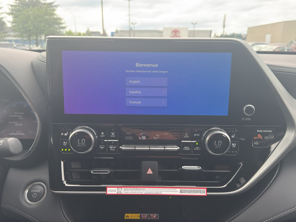 New 2026 Toyota Highlander Hybrid SUV
