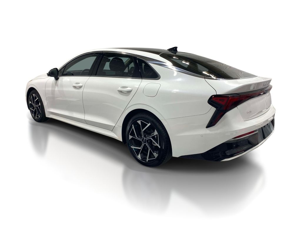 2025 Kia K5 EX - Snow White Pearl exterior view 2