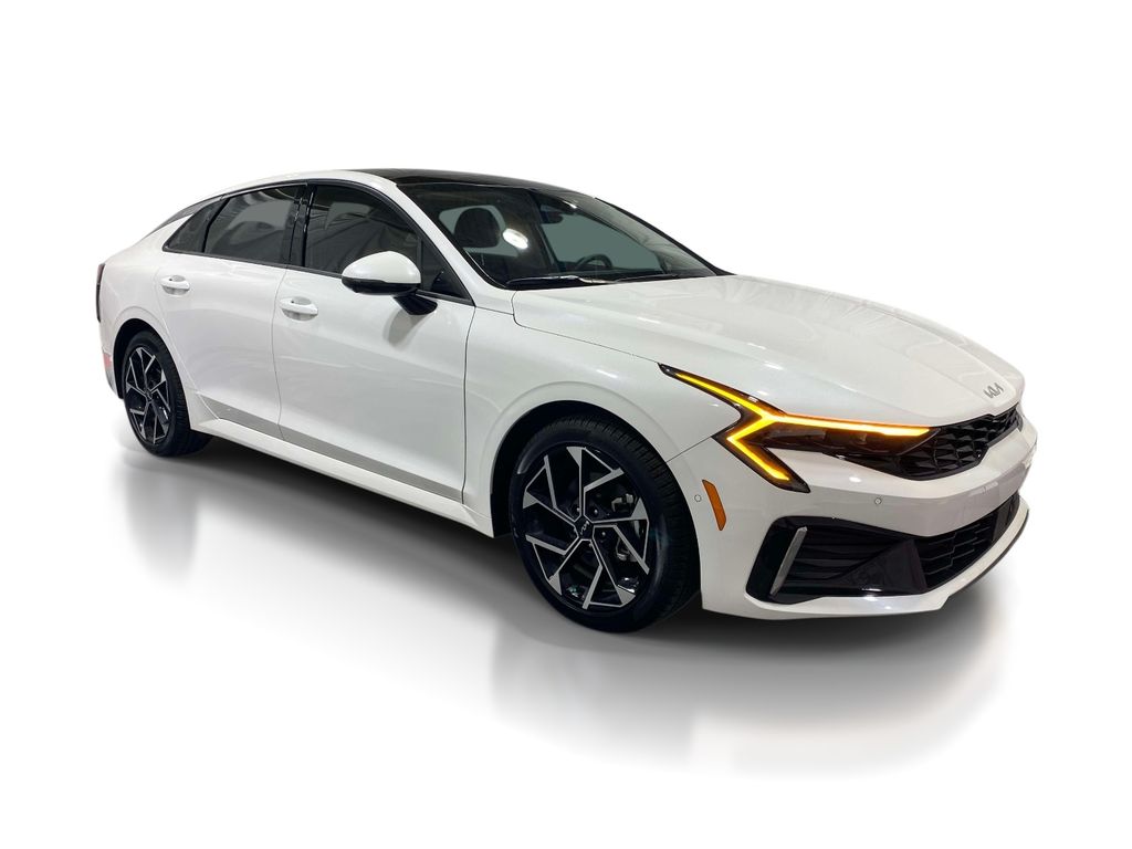 2025 Kia K5 EX - Snow White Pearl exterior view 5