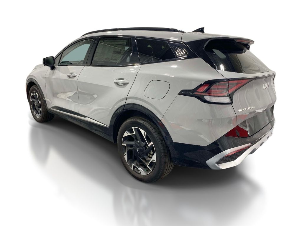 2025 Kia Sportage SX-Prestige - Wolf Gray exterior view 2